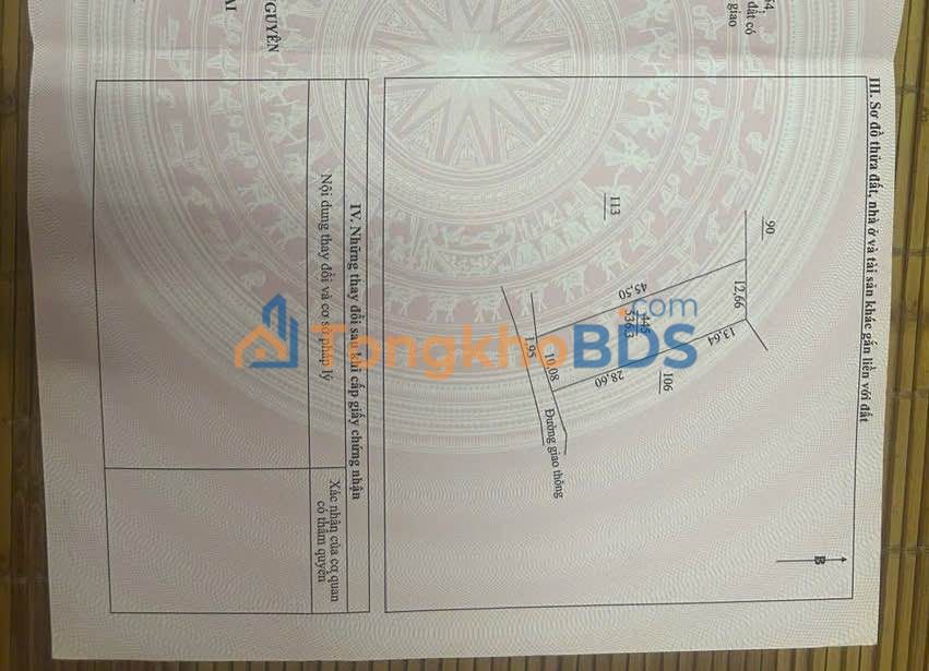 Đất Thắng Lợi Sông Công 445m² hơn 2 tỷ - Đường ô tô