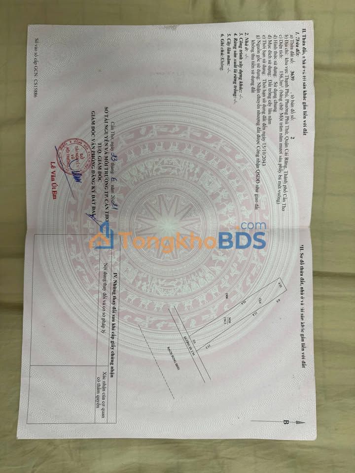 Farm Cần Thơ Hưng Phú 156m² giá 650 triệu - Đầu tư thuận tiện