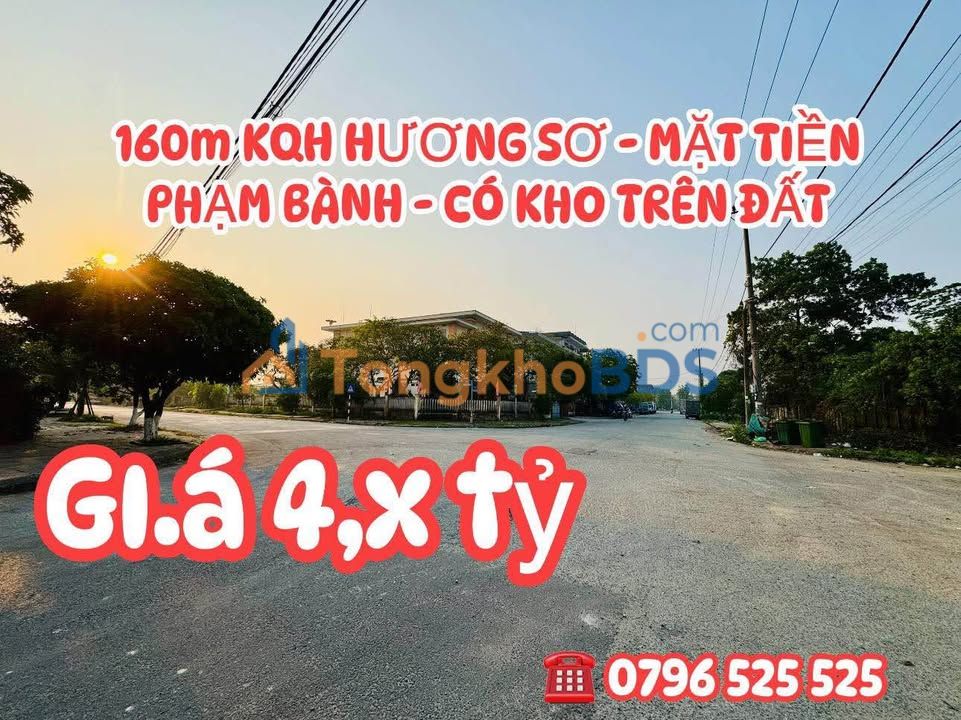 Đất nền Hương Sơ Phú Xuân 160m² giá 4 tỷ - Sổ đỏ chính chủ