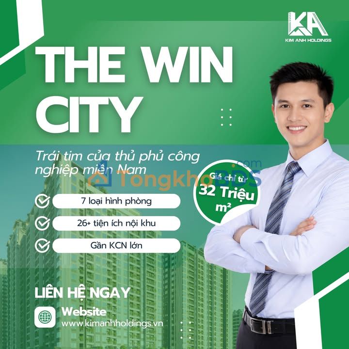 Căn hộ The Win City Đức Hòa giá thỏa thuận - Bàn giao ngay
