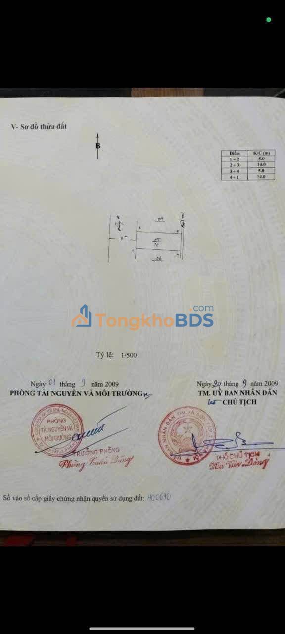Đất nền Phường Trung Sơn Trầm 70m² 3 tỷ - Đường ô tô tránh nhau
