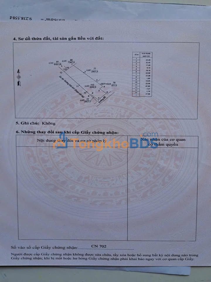 Đất vườn 3 công Đường 941 Châu Thành - Tiềm năng tăng giá