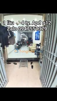 Nhà An Phú Đông Q12 47m² 4 tỷ - Chính chủ bán
