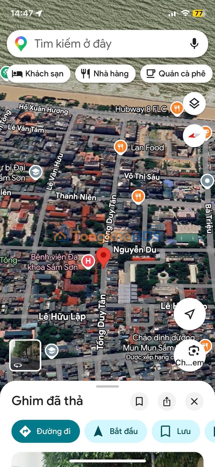 Nhà Tống Duy Tân Sầm Sơn 80m² giá thỏa thuận – Sẵn sàng ở ngay