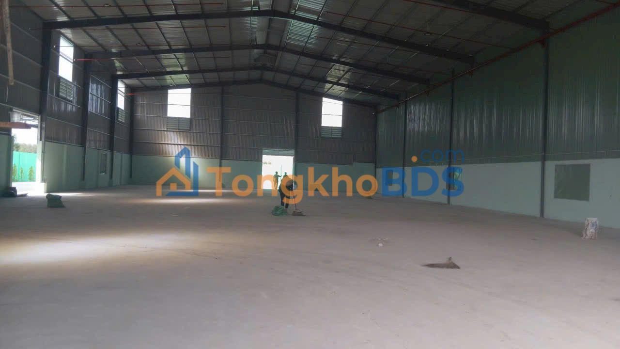 Kho xưởng Hậu Nghĩa Đức Hòa 1.000m² 60 triệu - Hoạt động ngay