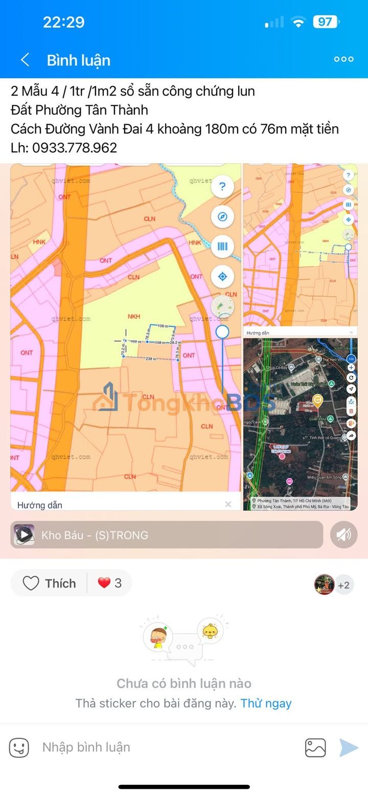 Đất nền Phú Mỹ Q7 6800m² 29 tỷ - Sổ đỏ chính chủ