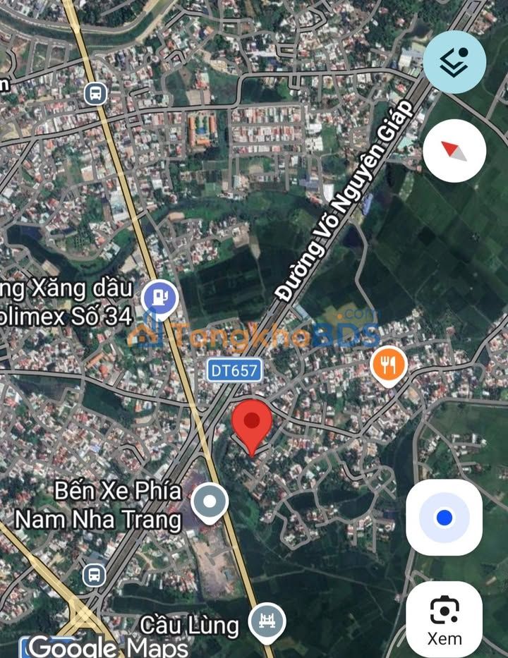 Đất Diên Toàn Diên Khánh 212m² 1,25 tỷ - Xây dựng tự do