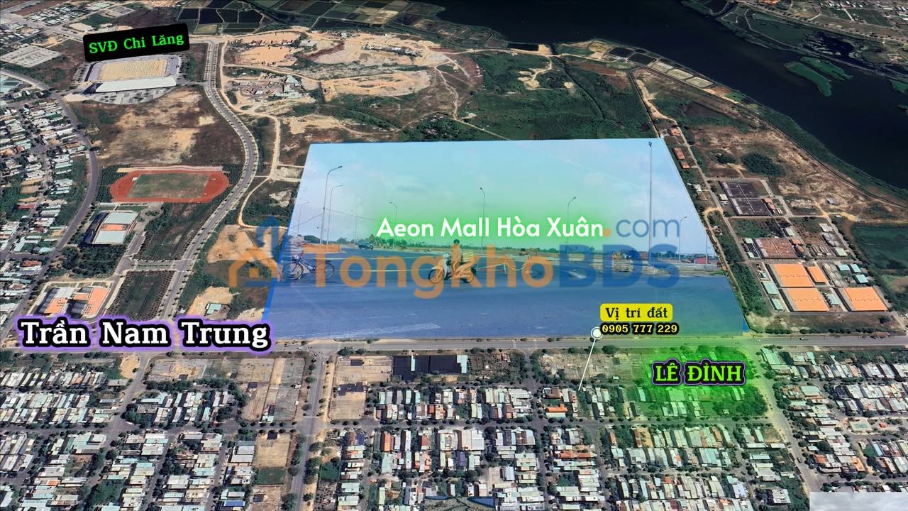 Đất Hòa Xuân Đà Nẵng 100m² 4,7 tỷ - Đường to ô tô