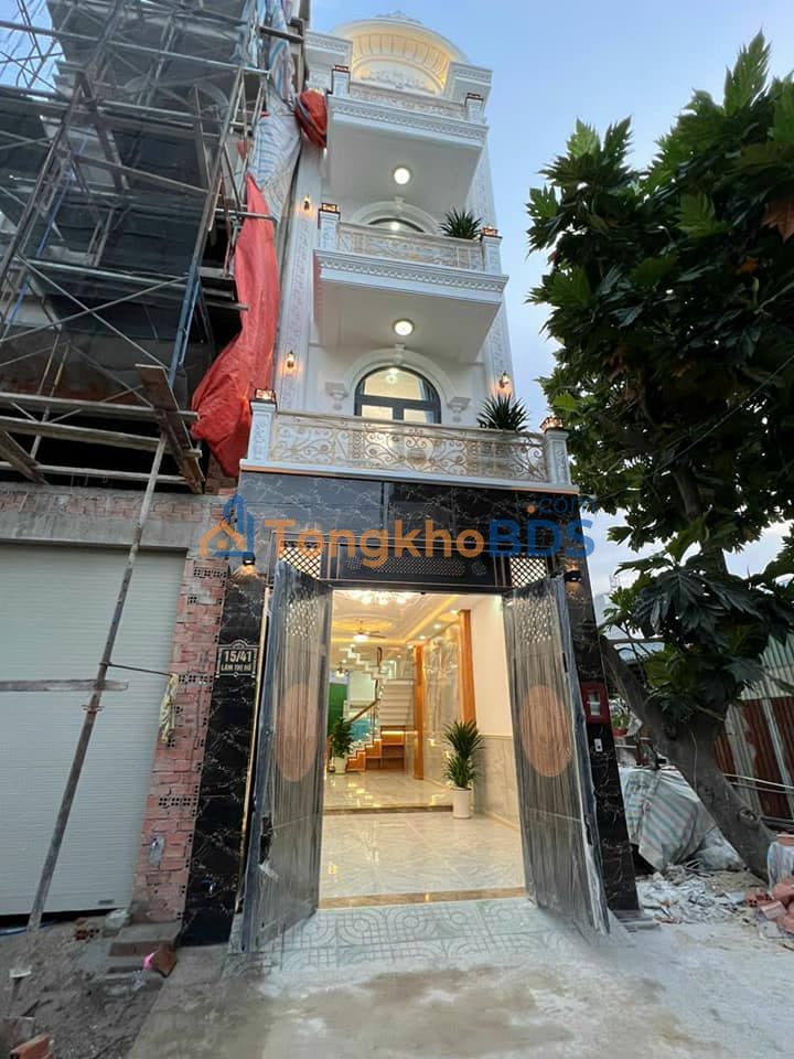 Nhà riêng Quận 12 Lâm Thị Hố 84m² 6.35 tỷ - Ô tô vào tận nhà