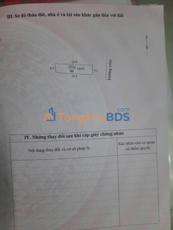 Đất nền Thanh Miện 96m² 1.1 tỷ - Sổ đỏ chính chủ