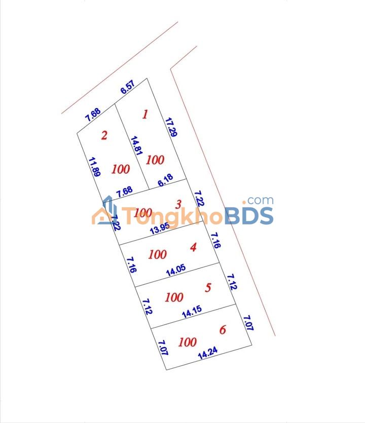Đất nền Trung Giã Sóc Sơn 100m² 350tr - Đường to ô tô