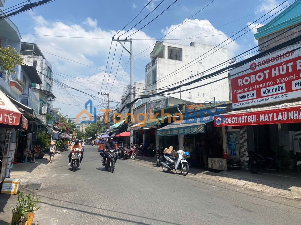 Nhà phố Linh Tây Thủ Đức 98m² 14,5 tỷ - Mặt tiền KD