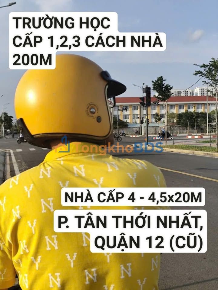 Nhà Tân Thới Nhất Q12 90m² giá 6,5 tỷ - Ô tô vào tận nhà