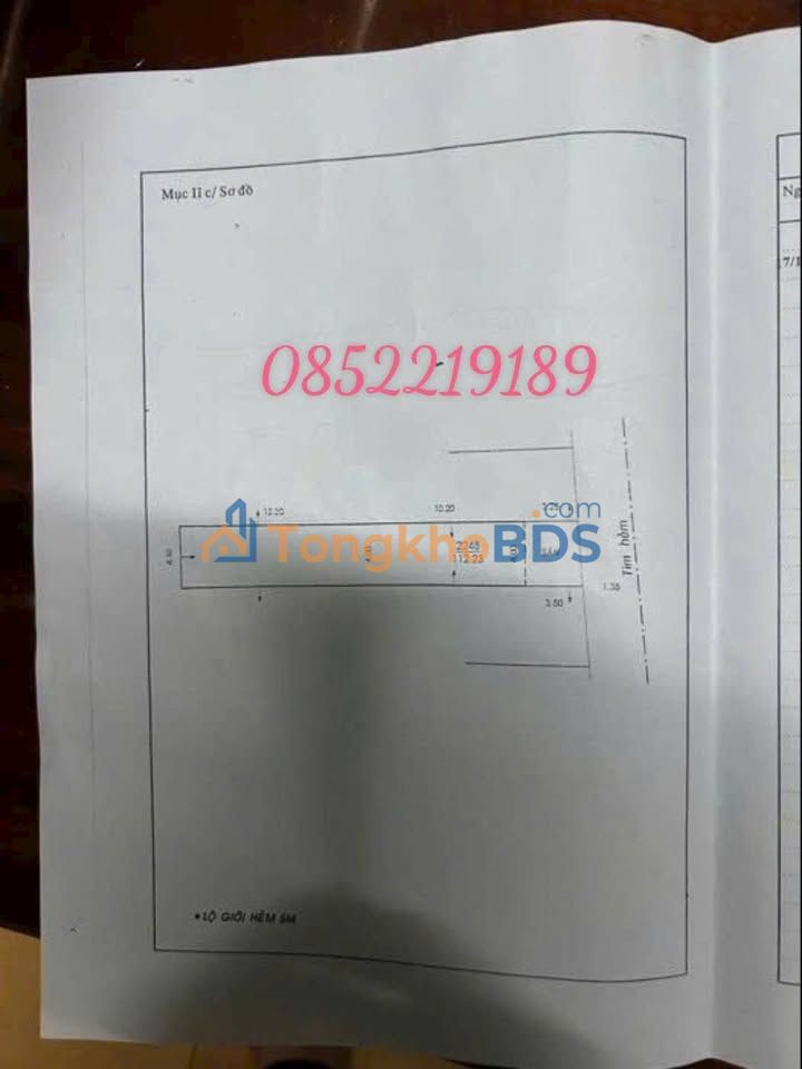 Nhà Trần Mai Ninh P12 Tân Bình 104m² 9.2 tỷ - Oto vào tận nhà