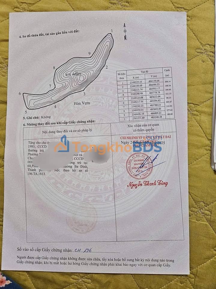 Đất đảo Hòn Vẹm Đầm Hà 77.000m² – Sổ đỏ chính chủ