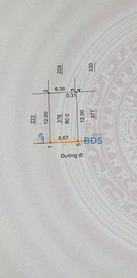 Đất Vành đai 3.5 Hoài Đức 80m² - Tiềm năng tăng giá