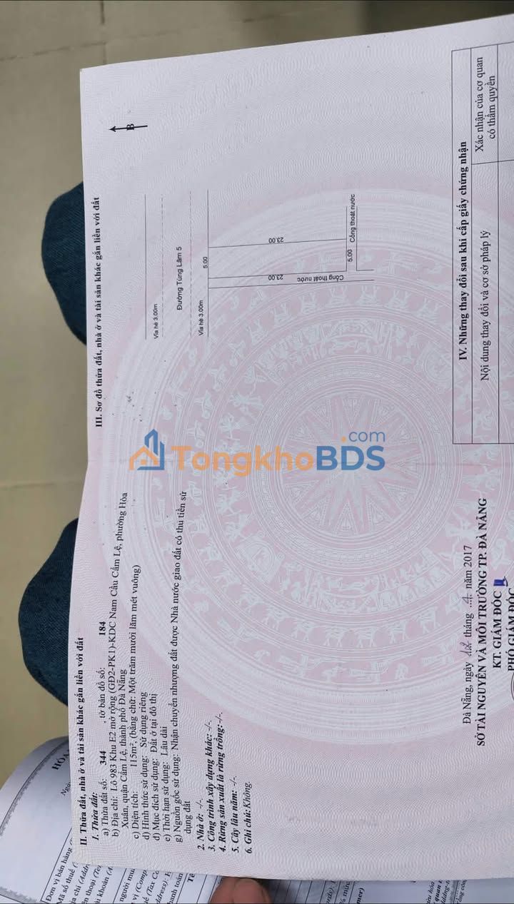 Nhà Hòa Minh Liên Chiểu 115m2 4.45 tỷ - Chính chủ bán