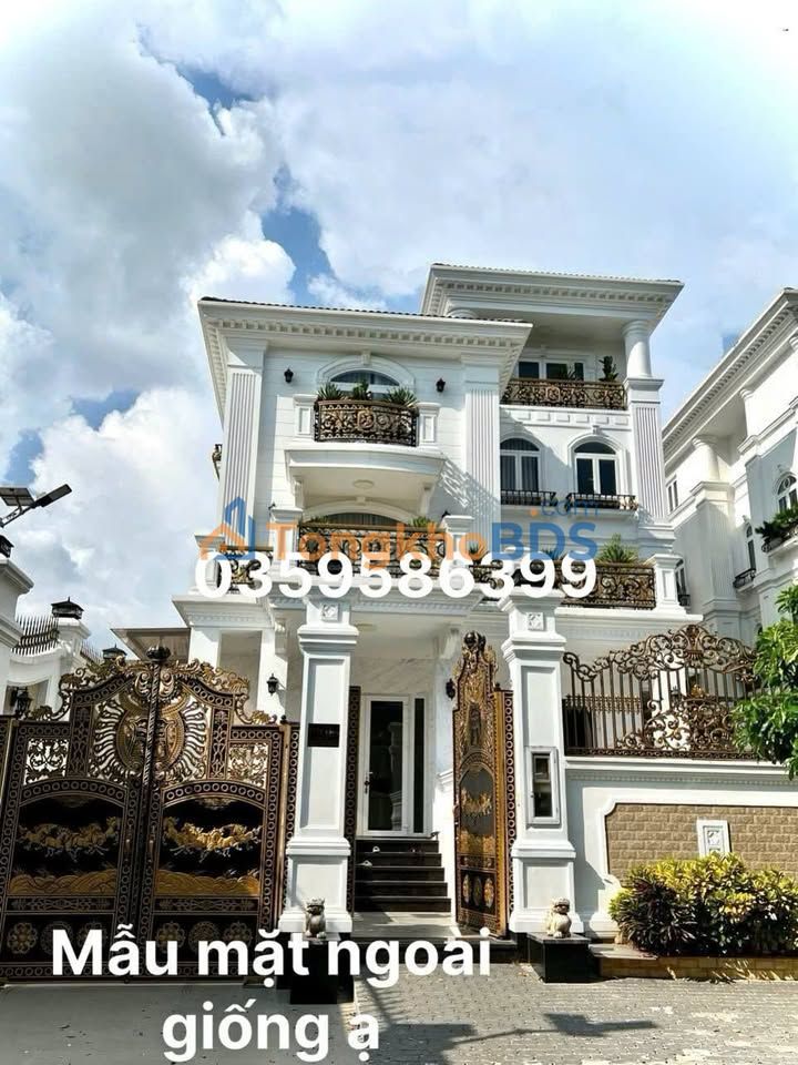 Biệt thự đơn lập Cityland Gò Vấp 330m² 99 triệu – Ô tô vào tận nhà