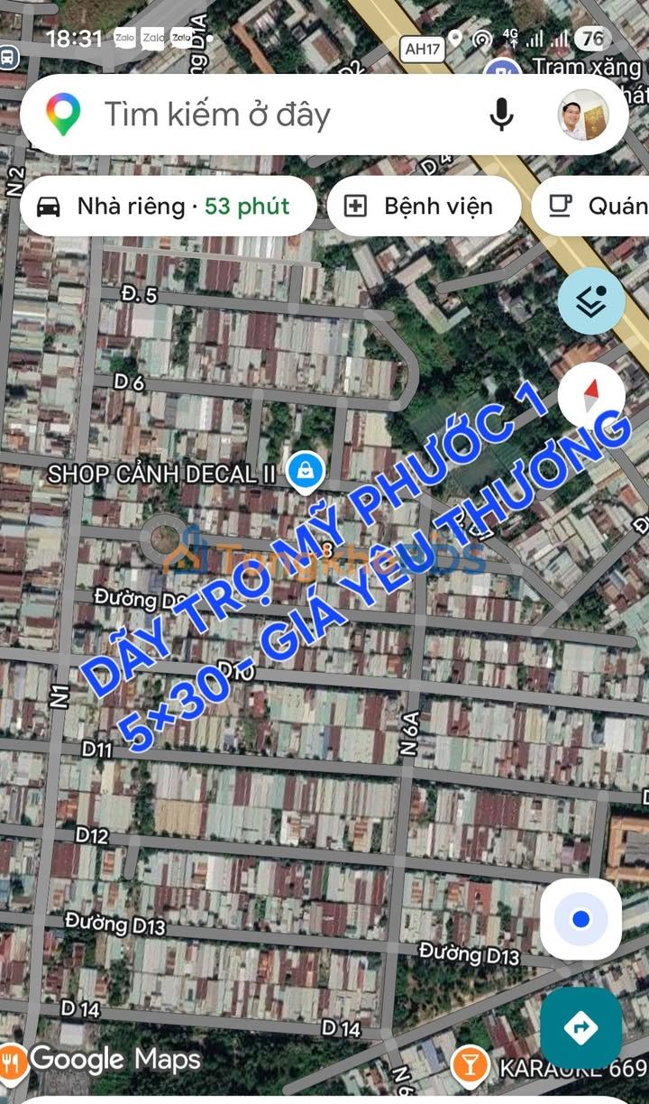 Nhà phố Mỹ Phước 1 Thới Hòa 150m² - Dòng tiền ổn định