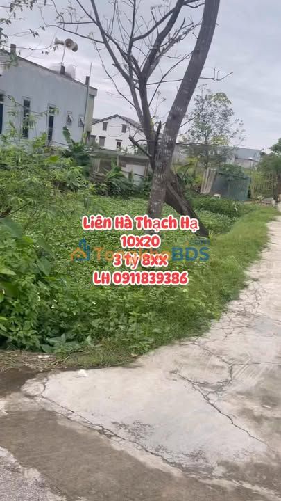 Đất nền Trần Phú Hà Tĩnh 200m² 3.8 tỷ - Đường to ô tô