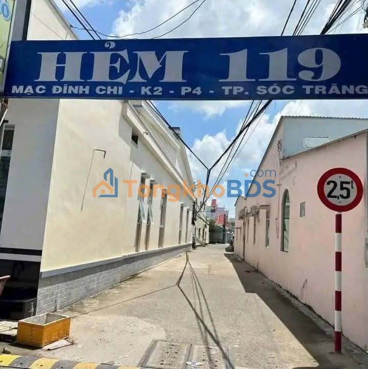 Đất nền Sóc Trăng Mạc Đĩnh Chi 100m² Sổ đỏ chính chủ