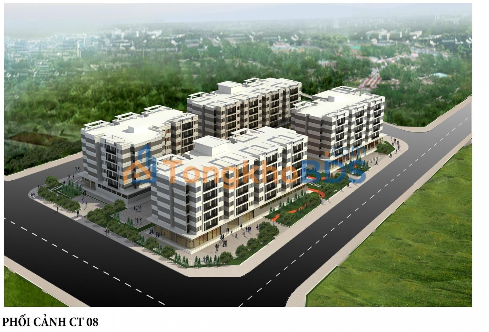 Căn hộ HUD Me Linh 54m² 6 triệu - Bàn giao ngay