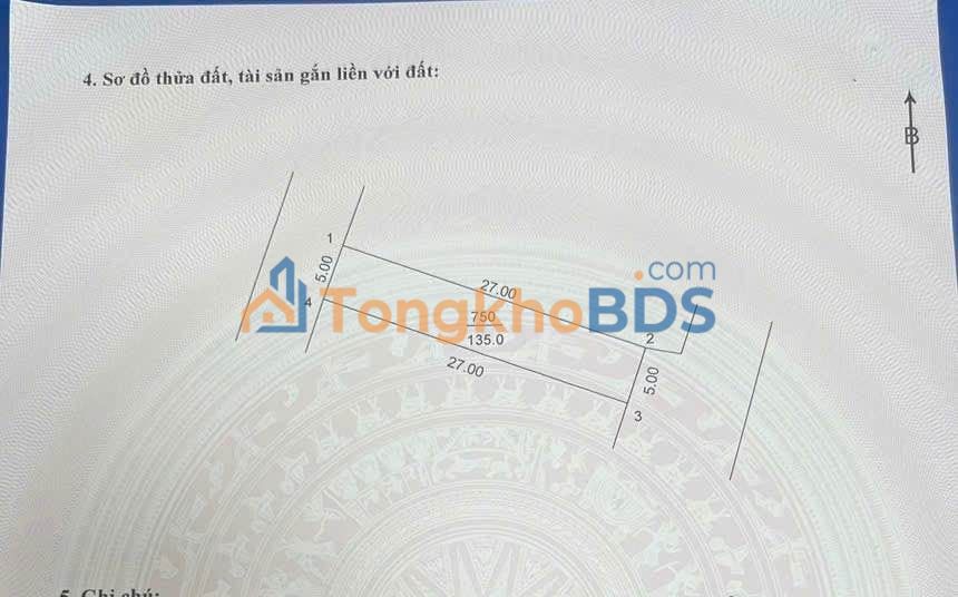 Đất nền Quang Minh Hà Nội 135m² Sổ đỏ chính chủ