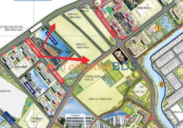 Căn hộ Vinhomes Ocean Park 90m² 6.488 tỷ - View đẹp