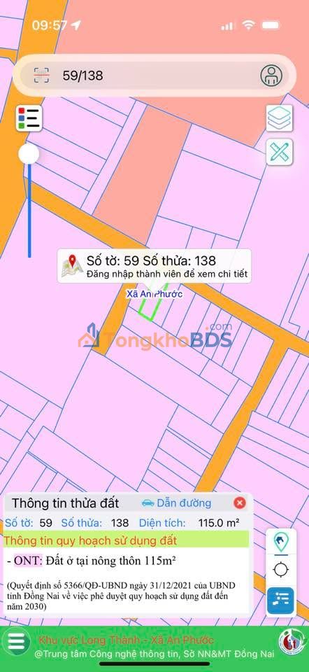 Nha rieng An Phuoc Long Thanh 117m2 2.3 ty - San sang o ngay