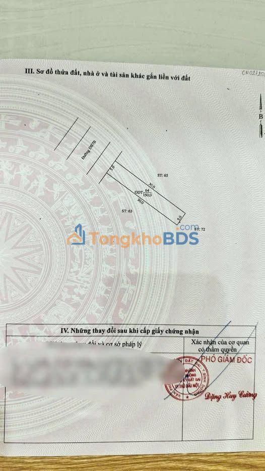 Đất nền Phú Tân Tân Uyên 150m² 3.45 tỷ - Thổ cư 100%