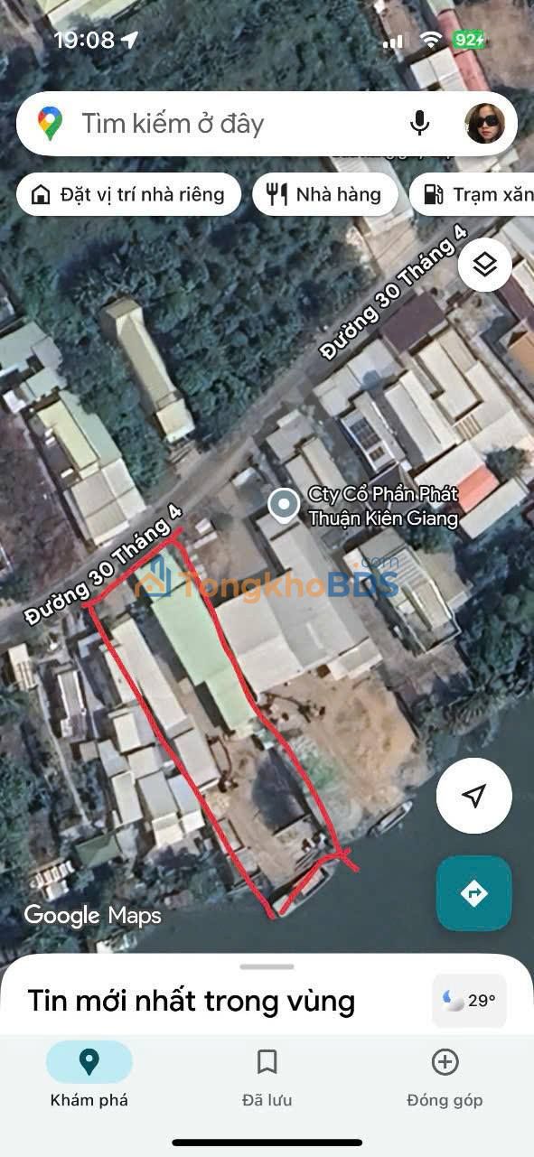 Đất nền Rạch Giá 1400m² giá 11 tỷ - Đường to ô tô