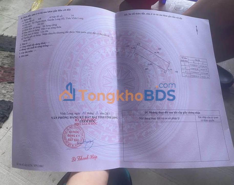 Đất nền Thạnh Quới 86m² giá 780 triệu - Tiềm năng tăng giá