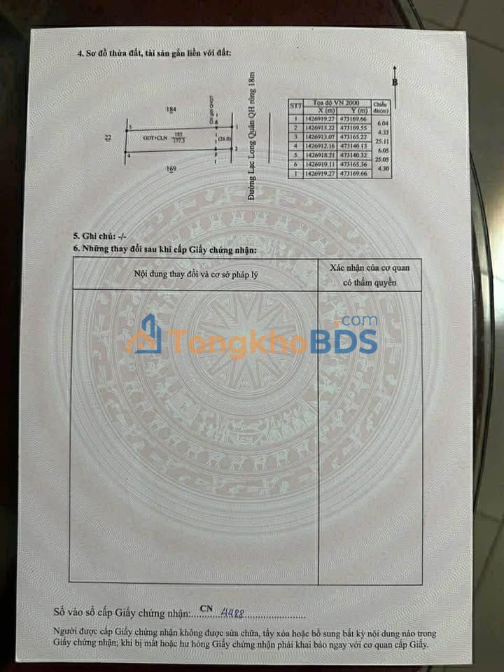 Đất nền Lạc Long Quân Buôn Hồ 180m² - Đường to ô tô