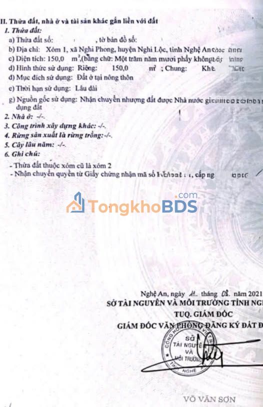 Đất Vinh Hưng Lộc 150m² 2.56 tỷ - Tiềm năng tăng giá