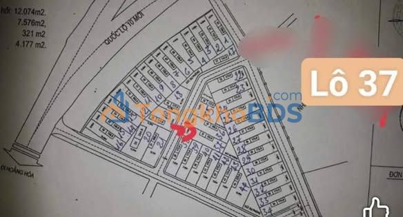 Đất nền Thuần Lộc Hậu Lộc 196m² thỏa thuận – Sổ đỏ chính chủ