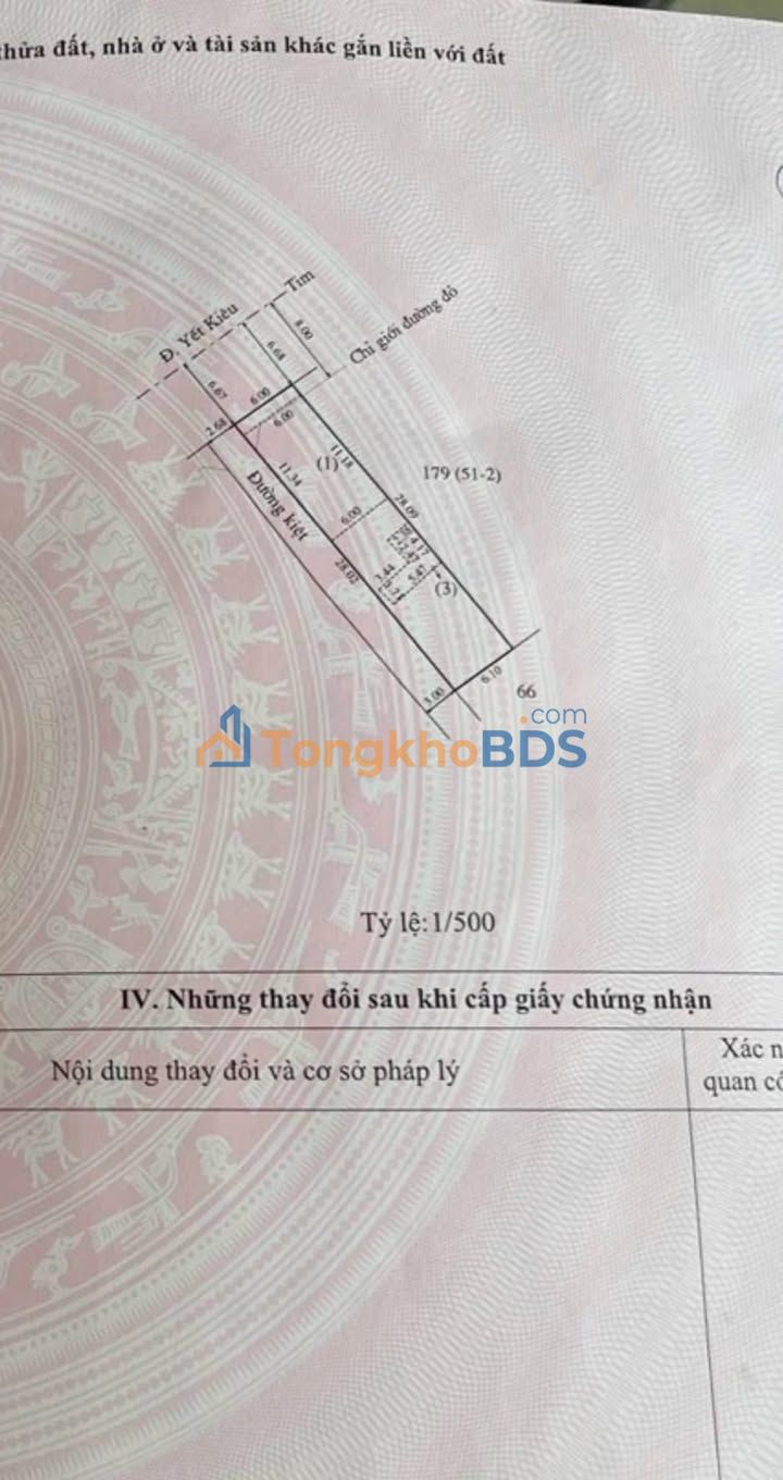 Nhà hai mặt tiền Yết Kêu Huế 170m2 8.4 tỷ - Mặt tiền kinh doanh