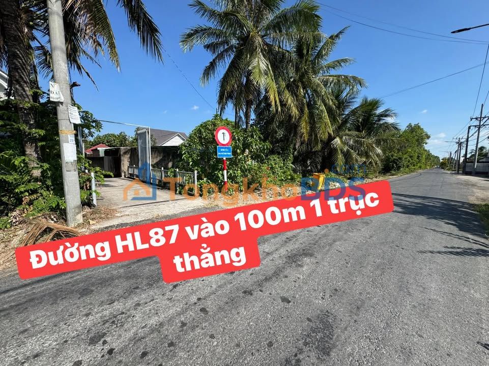 Đất Mỹ Phong Mỹ Tho 480m² 1,2 tỷ - Đường to ô tô
