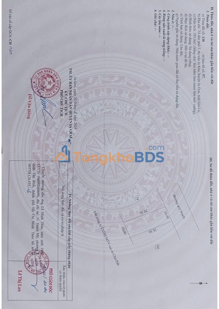 Đất nền Ia Kha Gia Lai 285m² 600 triệu - Giá tốt hiếm có