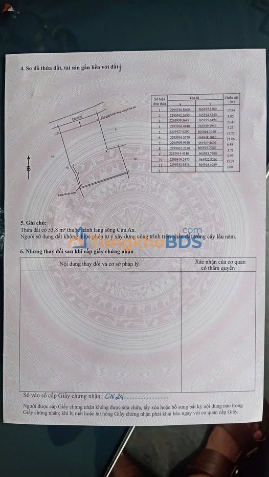 Đất nền Hạ Lễ Ân Thi 560m² giá thỏa thuận - Đường ô tô