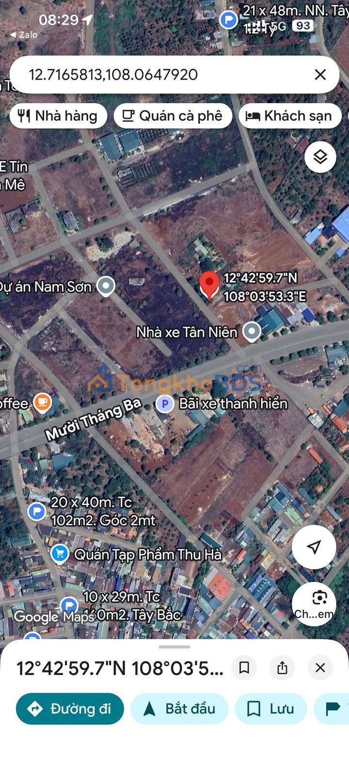 Đất nền Buôn Ma Thuột 450m² 3,1 tỷ - Sổ đỏ chính chủ