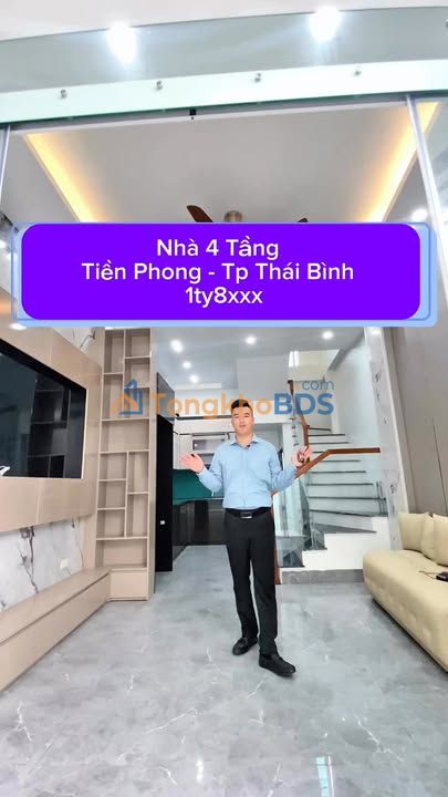 Nhà 4 tầng Tiền Phong 35m2 1.8 tỷ - Sẵn sàng ở ngay