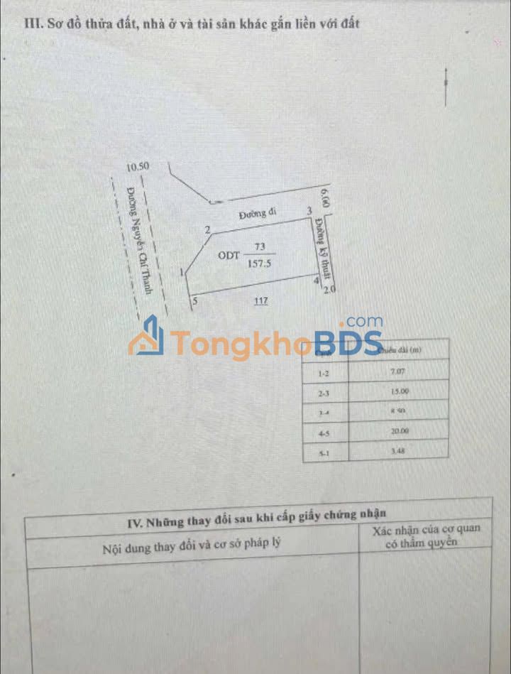 Townhouse Nguyen Chi Thanh 158m² 2 tỷ - Vi tri dac dia
