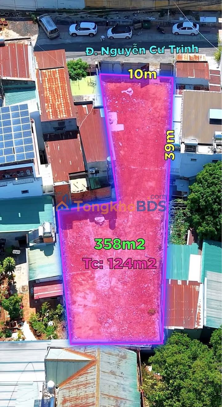 Đất nền Nguyễn Cư Trinh Buôn Ma Thuột 390m² 9.5 tỷ - Sổ đỏ