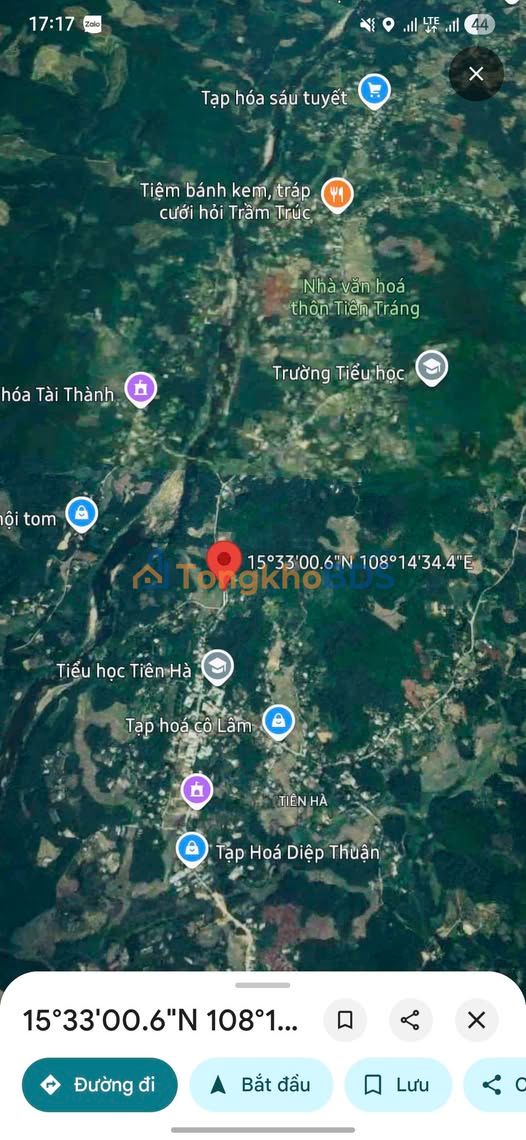 Đất vườn Tiên Thọ 3.000m² giá 1,5 tỷ - Sinh thái xanh