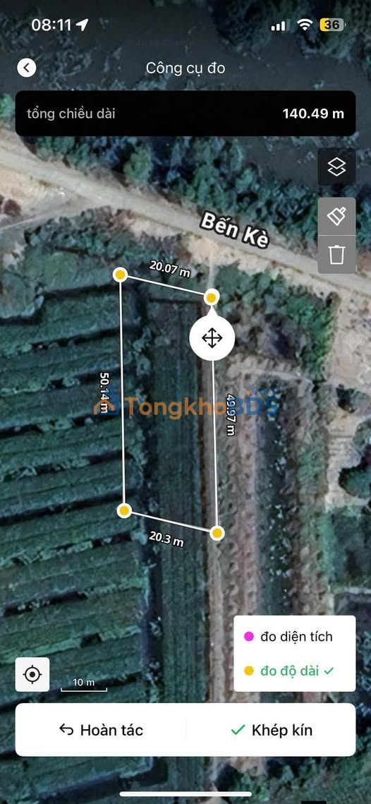 Đất vườn Nhị Thành 1000m² 30tr/m ngang - Sổ đỏ chính chủ