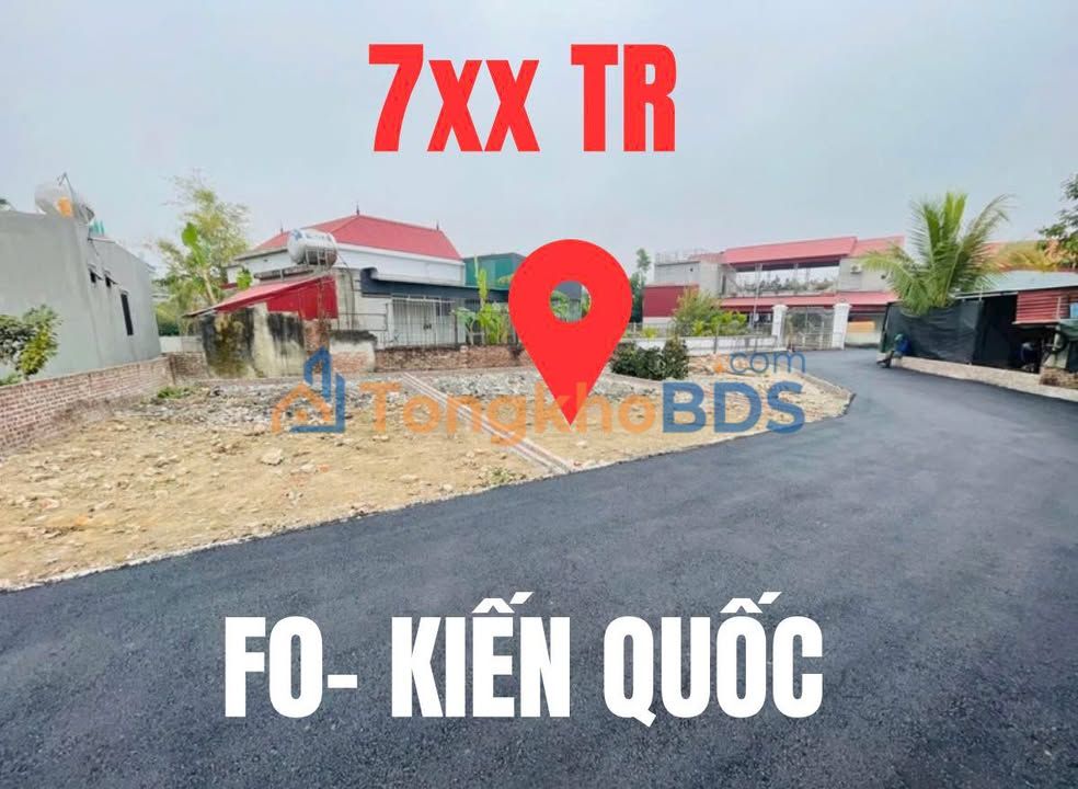Đất nền Thôn 6 Kiến Quốc 60m² 700tr - Sổ đỏ chính chủ