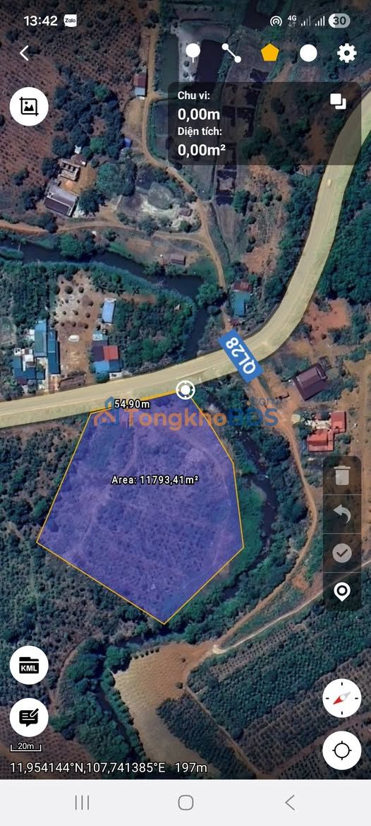 Đất nền Đắk Nia Gia Nghĩa 1.2ha - Sổ đỏ chính chủ, bán gấp