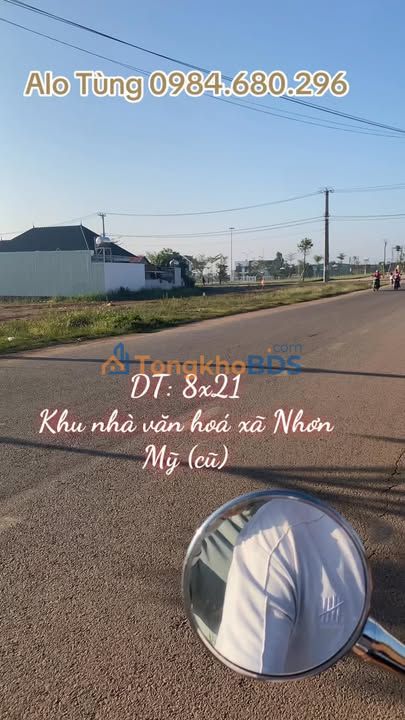Đất nền Nhơn Mỹ An Nhơn 168m² 900 triệu - Giá F0 CĐT