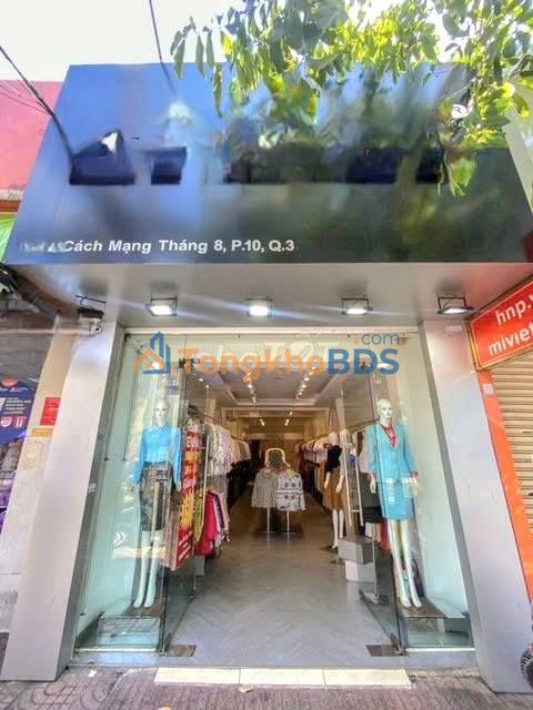 Mặt bằng CMT8 P3 Q3 88m² - Mặt tiền kinh doanh sẵn