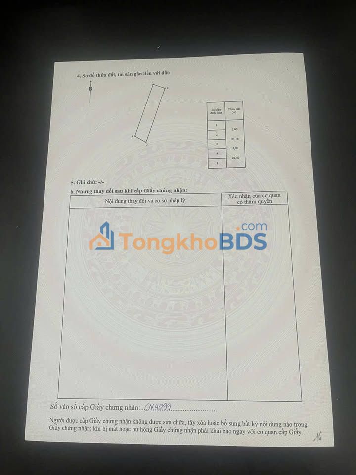 Đất nền Tam Sơn 100m² 2 tỷ - Sổ đỏ chính chủ